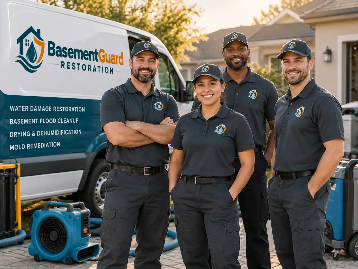 Basement Water Damage Restoration company in Mcadenville, NC